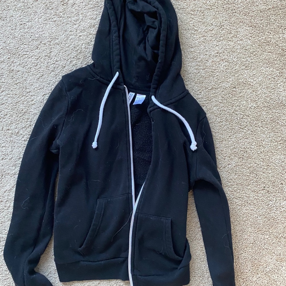 Black Zip Up